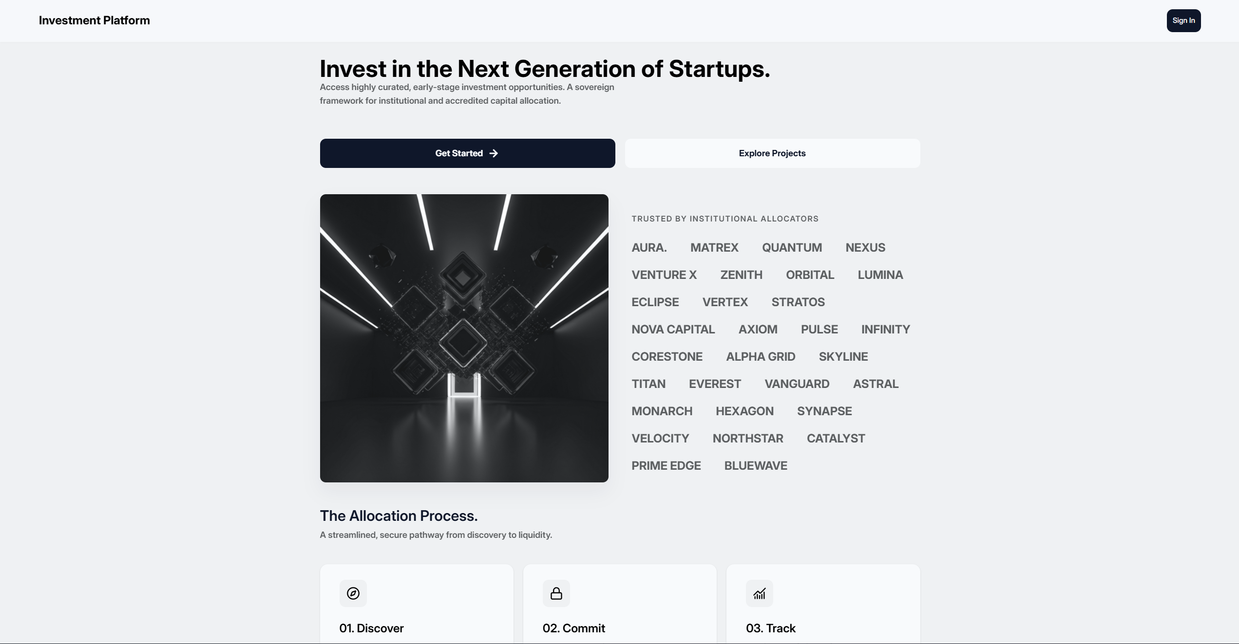 Startup Investment Platform (Full-Stack MVP)